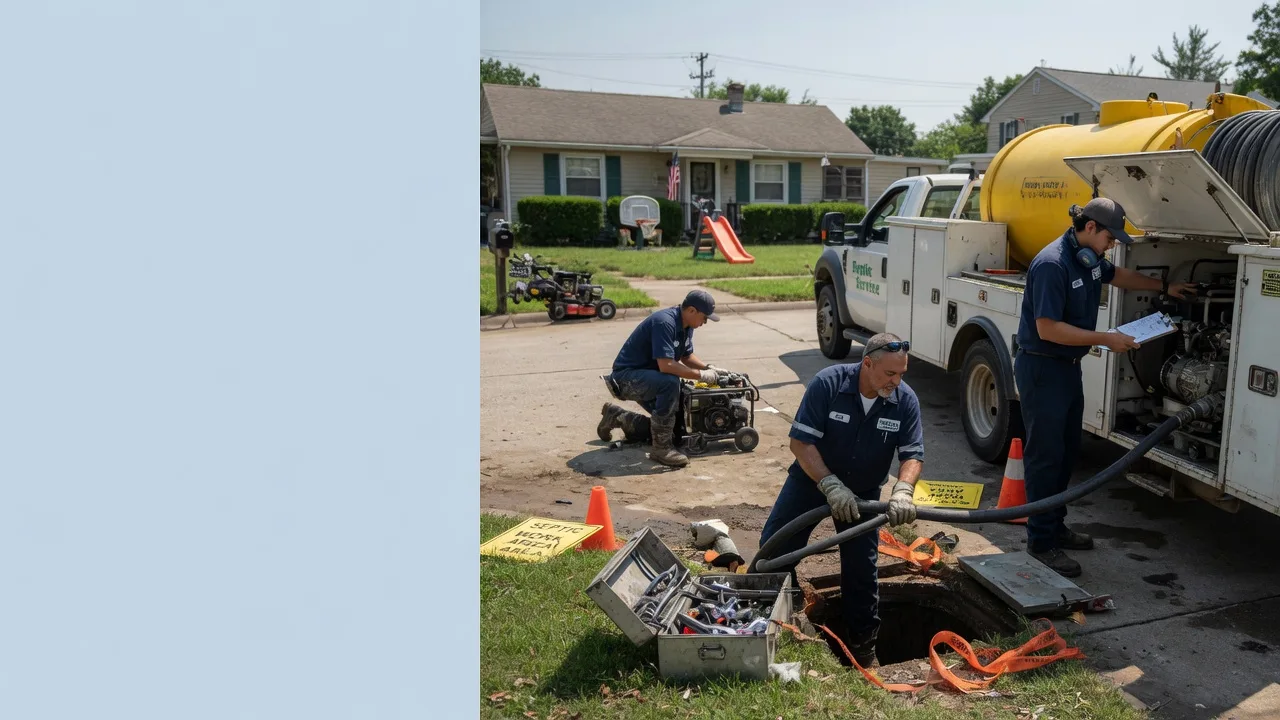 Septic Tank Pumping in Prosper, TX near me